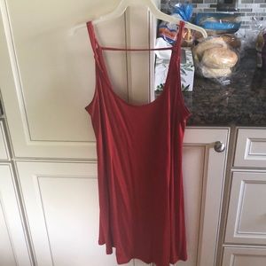 red casual forever 21 dress
